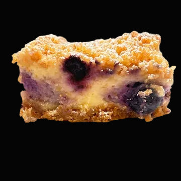 Mr. Chauncey- Lemon Blueberry Cheesecake Bar 